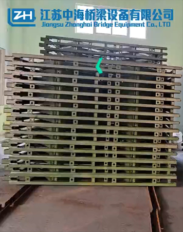 Galvanized Steel Structure Bridge Portable 3.2m-3.7m Q345 Grade