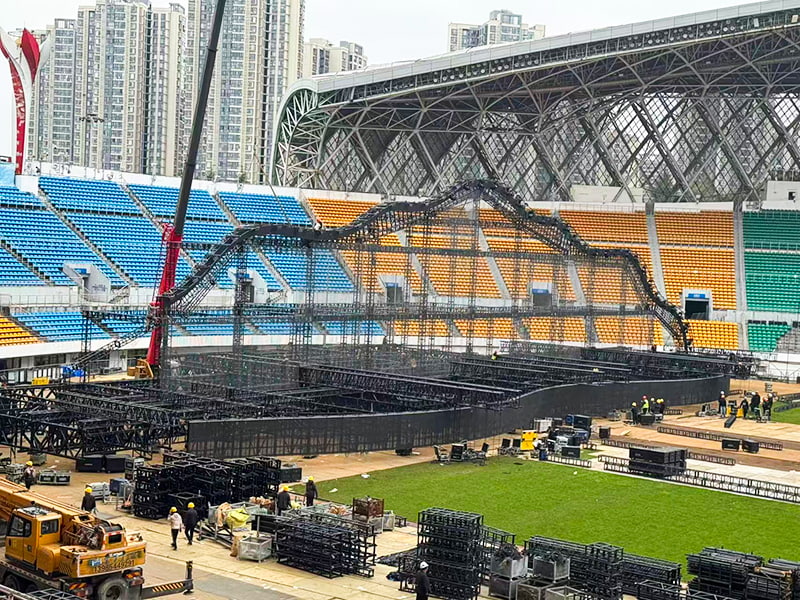 Concert Stage Support Frame