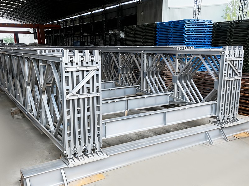 CB450 Type Large Span Heavy Load Galvanized Bailey Bridge