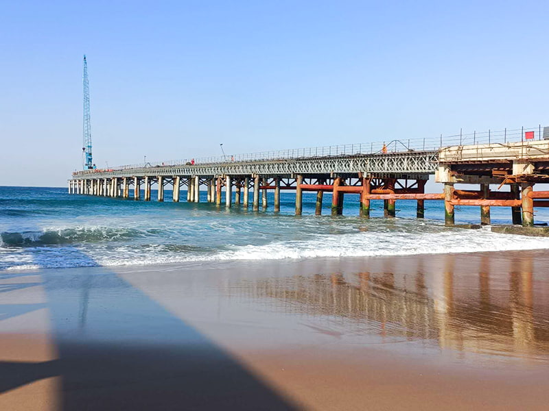 Galvanized Steel Approach Bridge