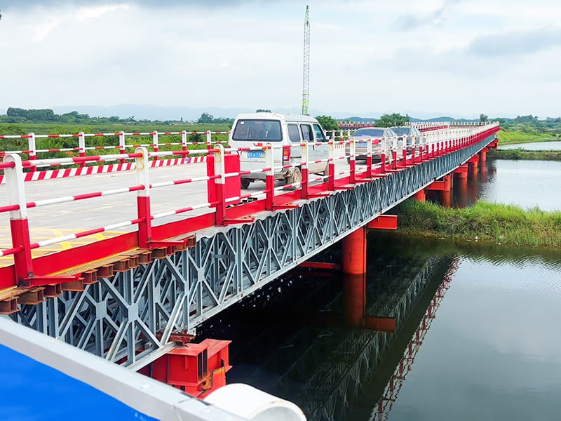 Large Span Galvanized Steel Approach Bridge